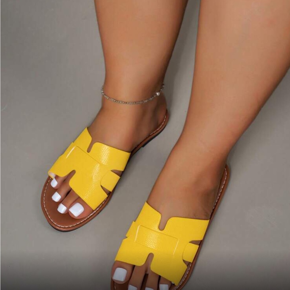 Yellow Women's Sandals